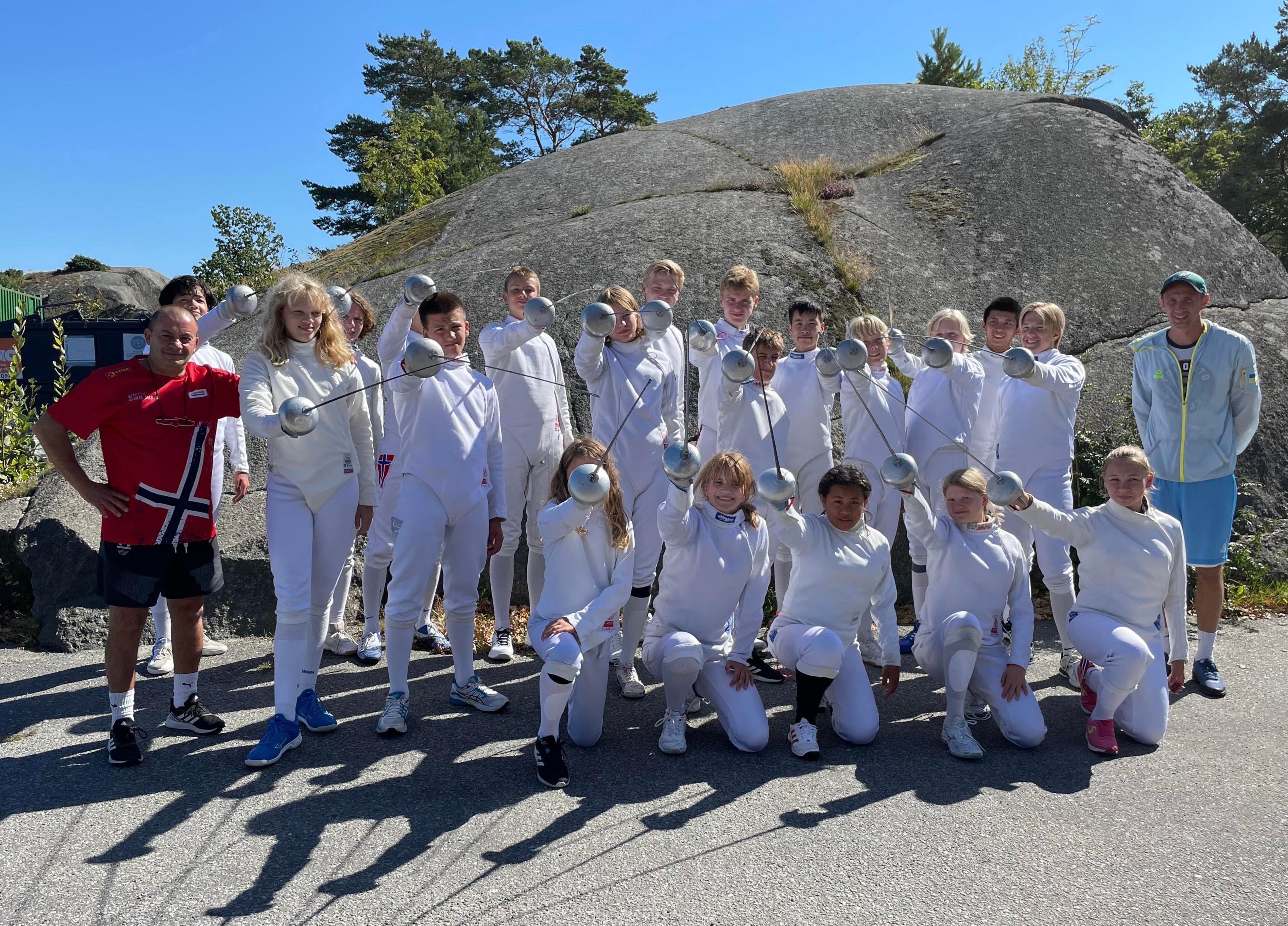 Vellykket sommercamp i Stavern